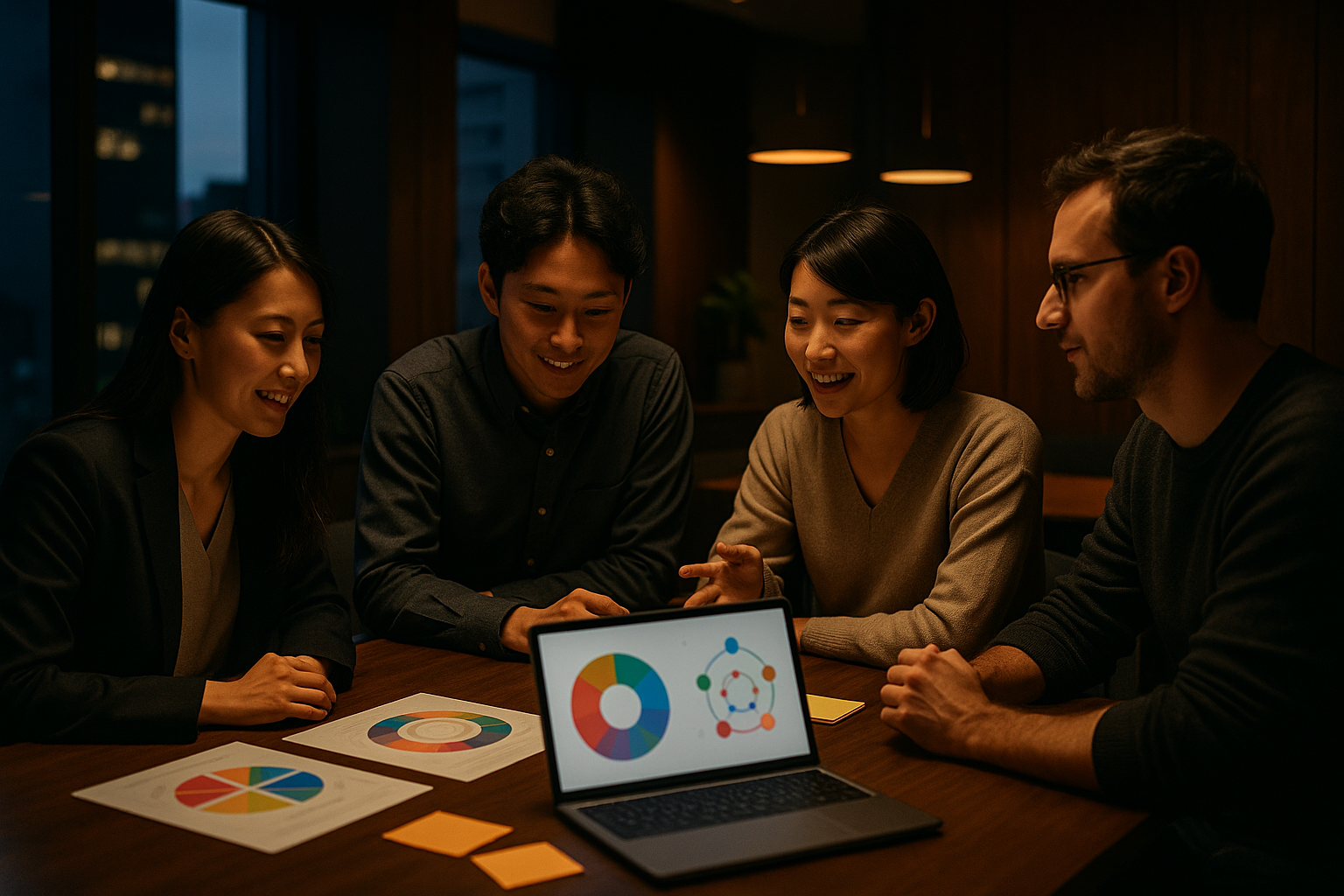 About our team and workspace